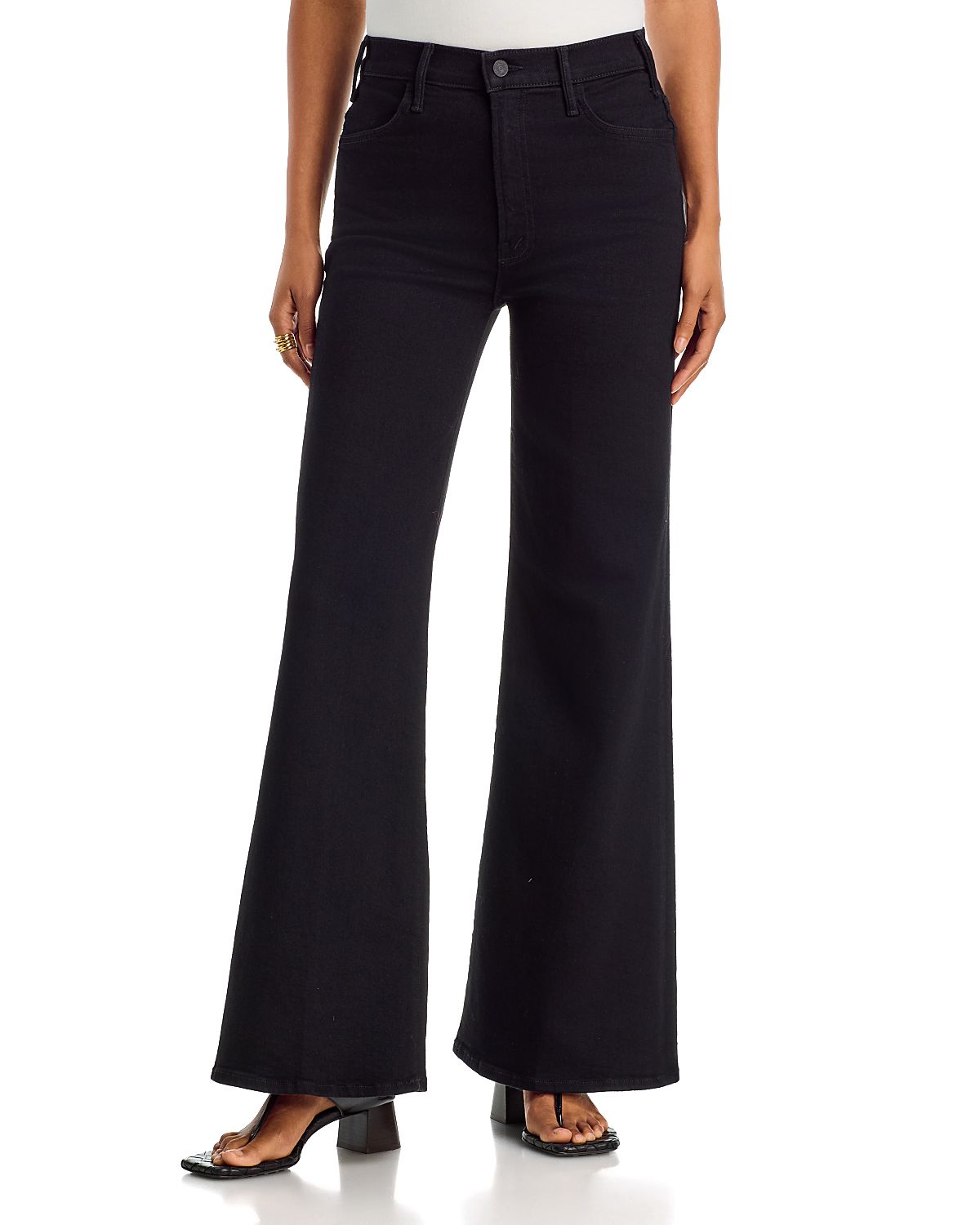 Mother The Hustler Roller Sneak High Rise Jeans