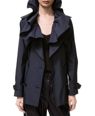 Faille Clare Trench Jacket