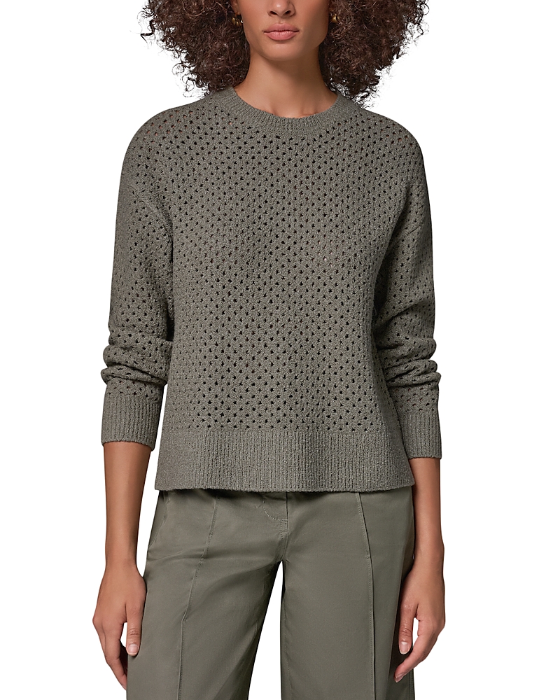 Donna Karan Weekend Open Work Oversized Sweater