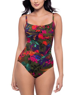 Samba Selva Ruched One Piece Swimsuit
