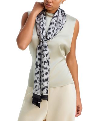 Leopard Silk Scarf