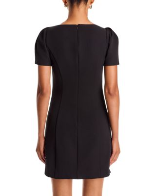Embellished Short Sleeve Mini Dress - Exclusive - thumbnail 4