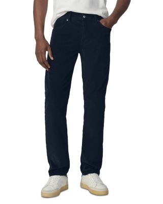 The Brixton Cotton Blend Slim Straight Fit Corduroy Pants