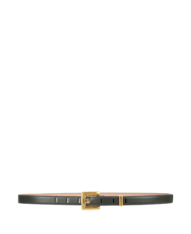 Balmain Anthem Leather Belt