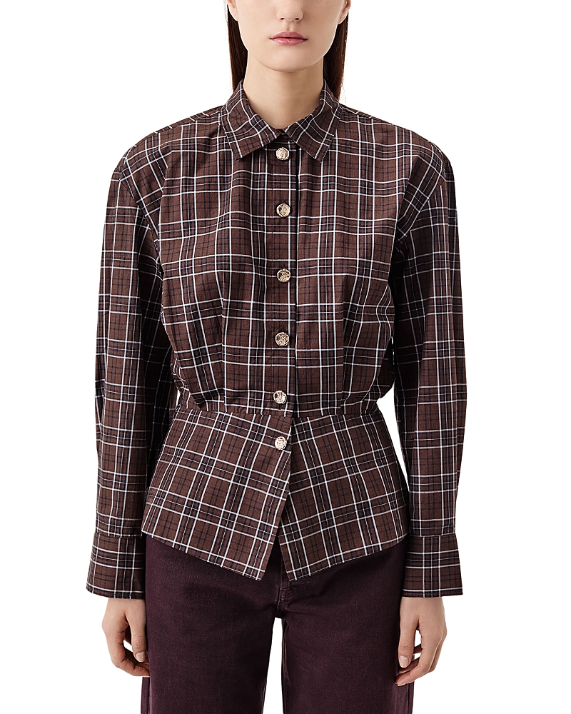 TRESSE Cotton Button Front Shirt
