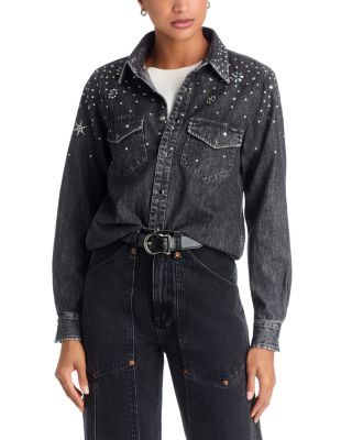 The Honey Cotton Studded Shirt
