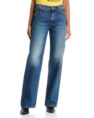 The Dodger High Rise Straight Jeans in 8 Track