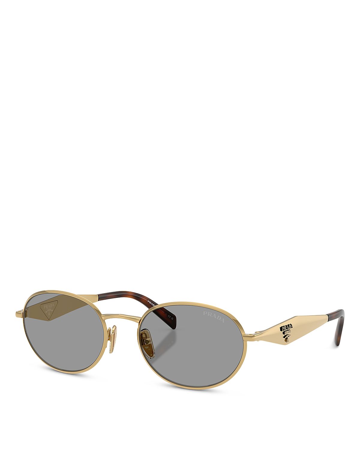 Prada Oval Sunglasses, 54mm