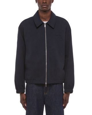Relaxed Fit Compact French Terry Zip Jacket  