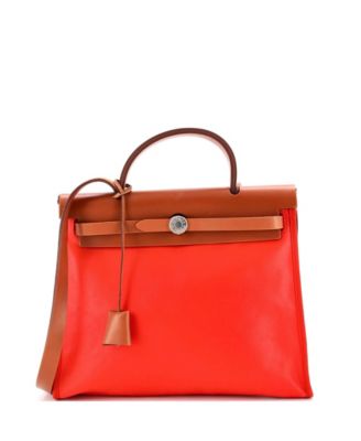 Herbag Zip 31 Canvas & Leather Shoulder Bag