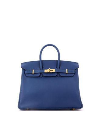 Birkin 25 Novillo Leather Satchel
