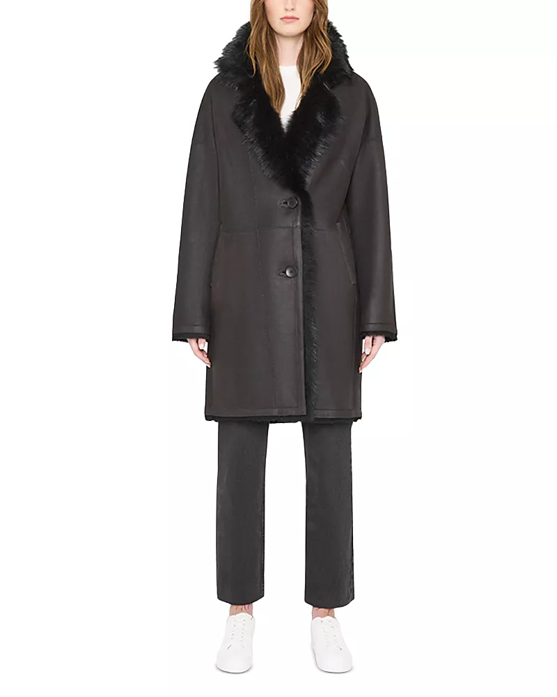 HiSO August Reversible Shearling Jacket