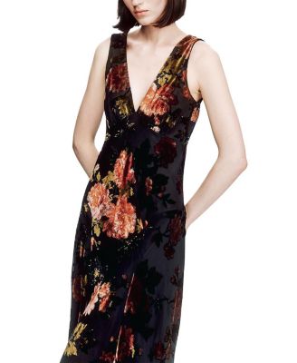 Folia Devore Maxi Dress