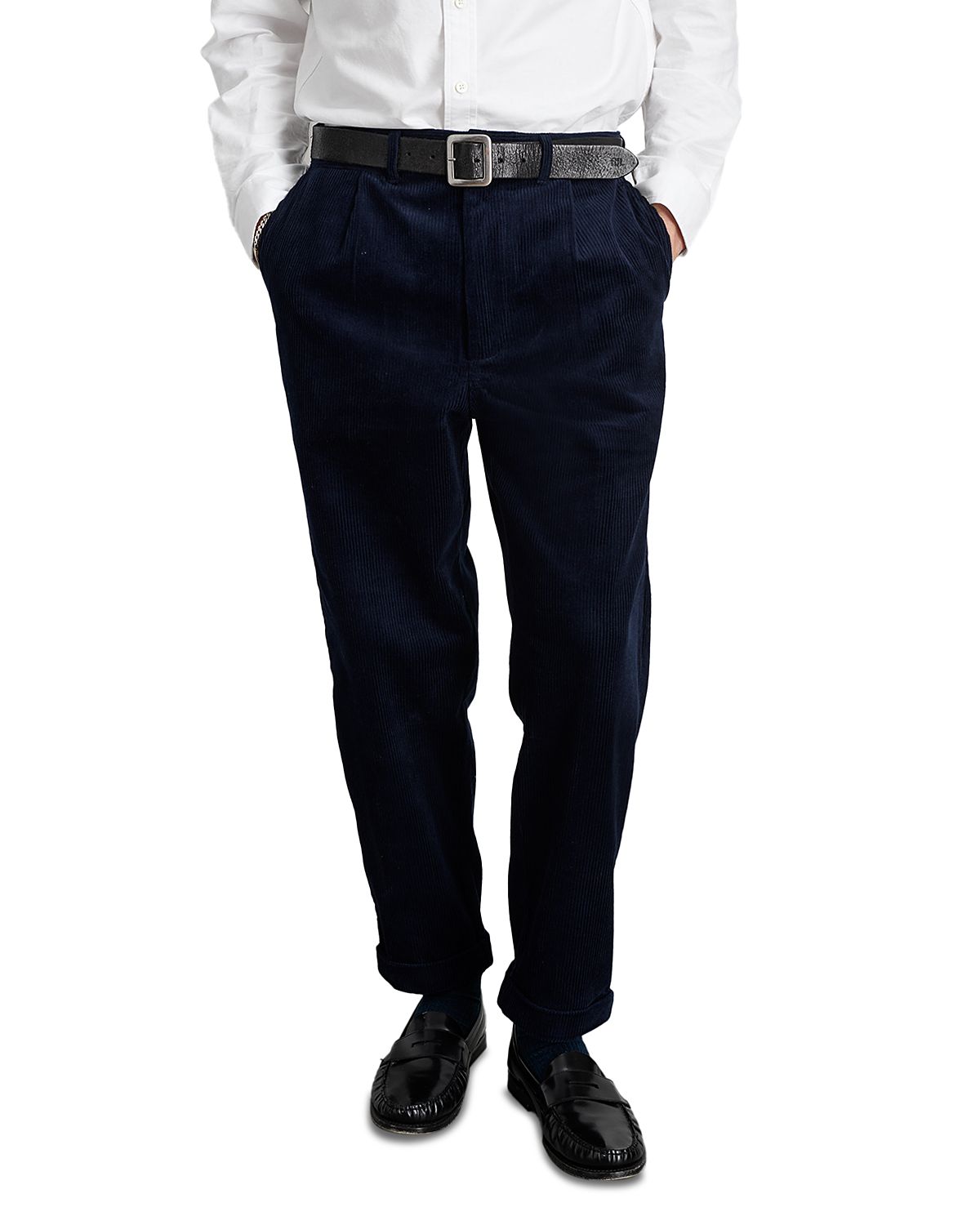 Alex Mill Relaxed Fit Standard Pleated Corded Pants