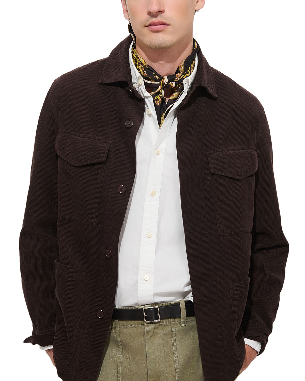 Alex Mill Straight Fit Garment Dyed Chore Jacket