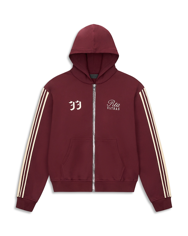 Rta Curva Ultra Cotton Logo Zip Hoodie