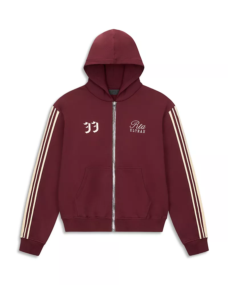 RtA Curva Ultra Cotton Logo Zip Hoodie