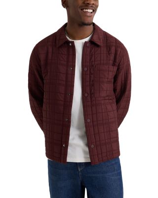 Romer Cotton Blend Quilt Check Pocket Jacket