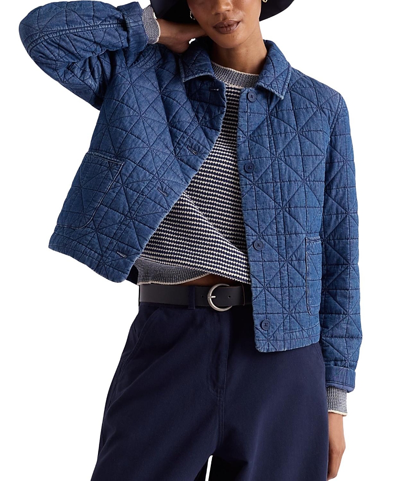 Seasalt Cornwall Incoming Tide Quilted Cord Jacket