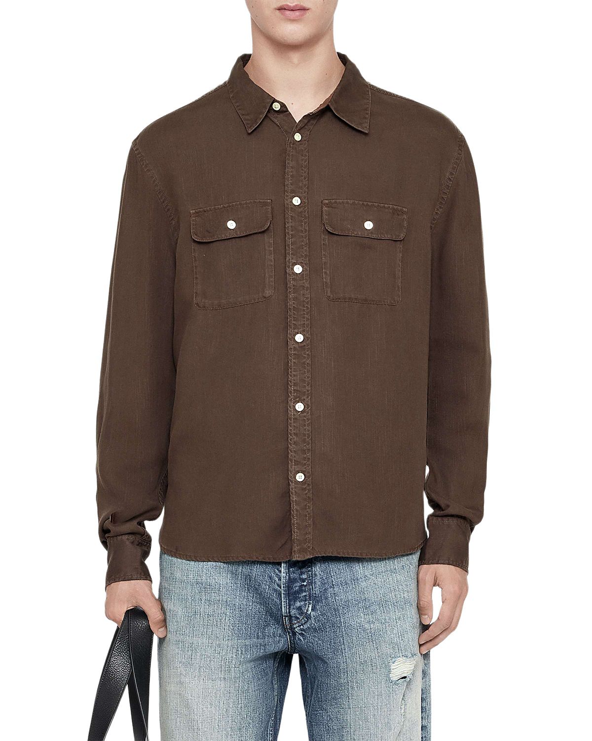 Allsaints Bond Long Sleeve Shirt