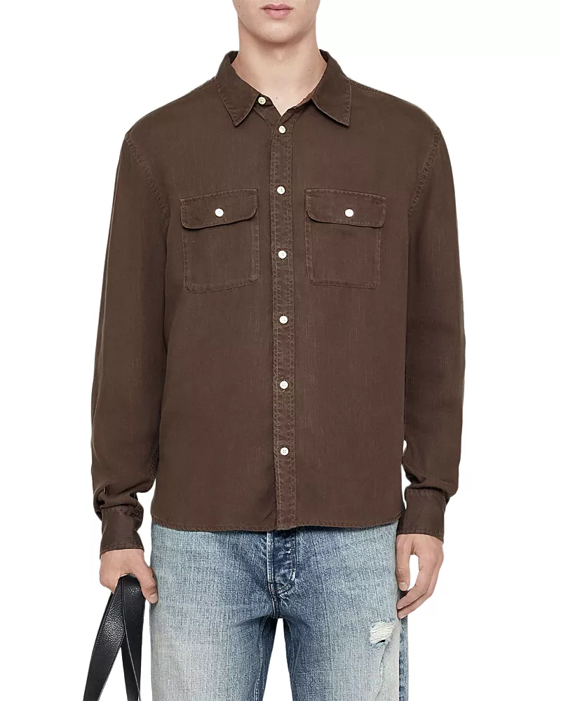 Allsaints Bond Long Sleeve Shirt