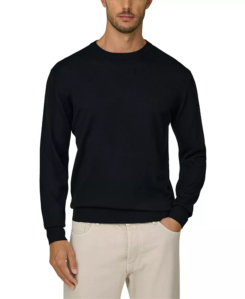 Boggi Milano Extrafine Merino Wool Crew Neck Jumper