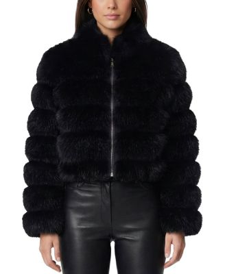  Faux Fur Fox Reversible Jacket