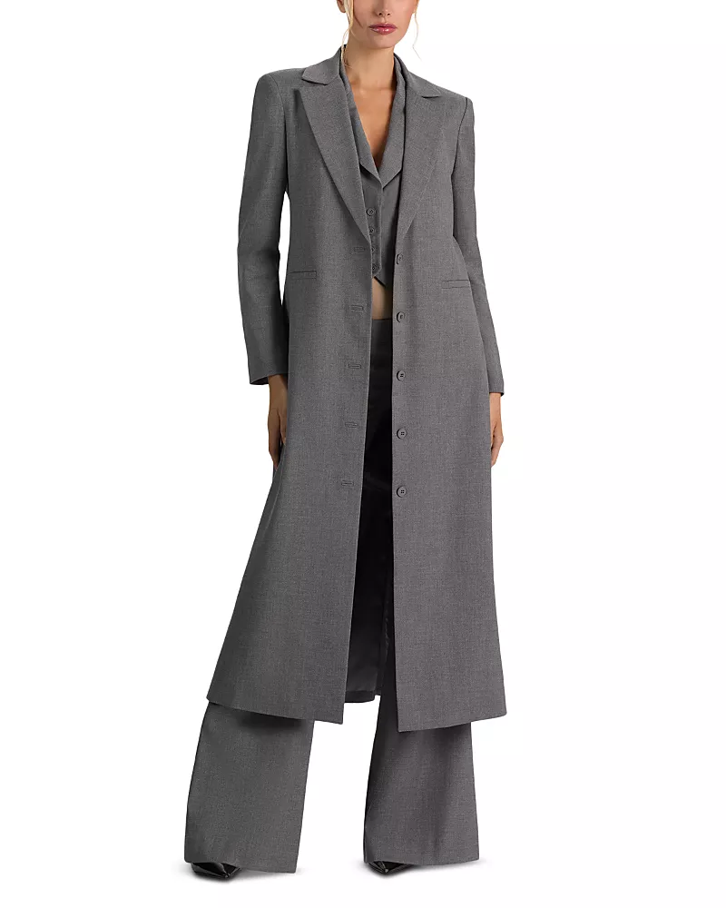Alice and Olivia Irvin Slim Maxi Blazer