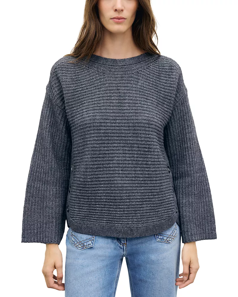 Gerard Darel Riva Boat Neck Pullover Sweater