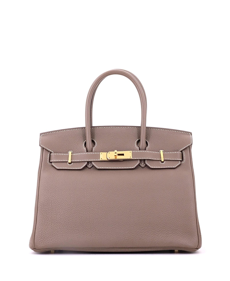 Pre-Owned HERMES Birkin 30 Togo Leather Satchel