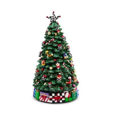 Christmas Carol Rotating Musical Tree