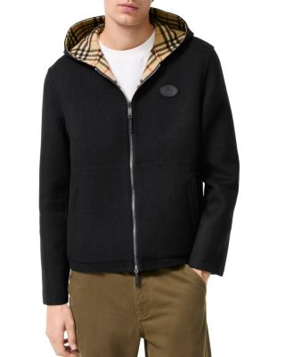  Reversible Wool Newport Hooded Jacket