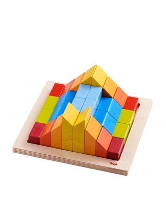 Creative Stones 3D Wooden Arranging Blocks - Age 3+