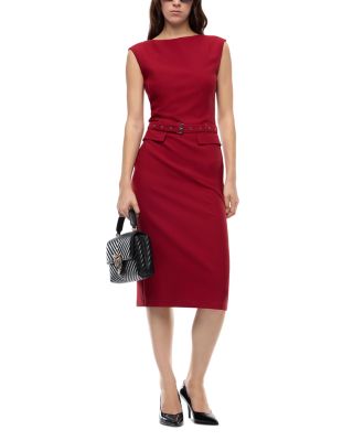 Acalypha Sleeveless Crepe Dress