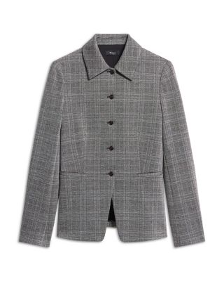 Button Front Cutaway Blazer - thumbnail 5