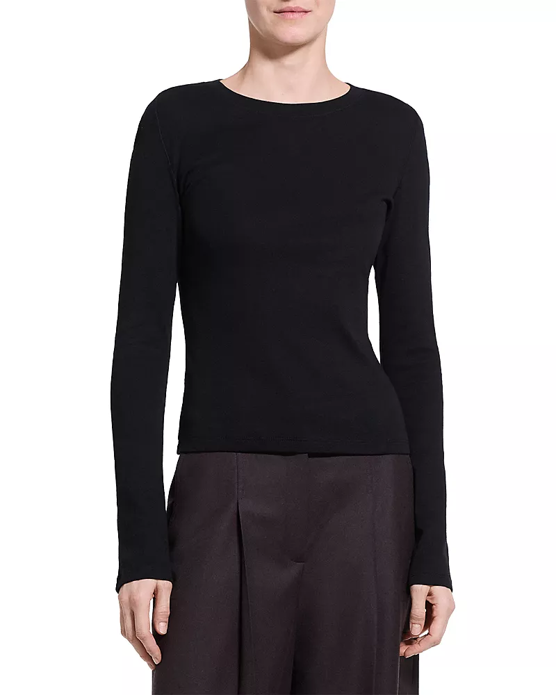 Theory Purl Soft Long Sleeve Tee