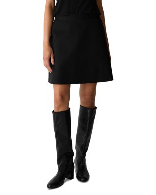 Eileen Fisher Flex Ponte Flared Mini Skirt