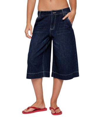 Letty Low Rise Denim Bermuda Shorts