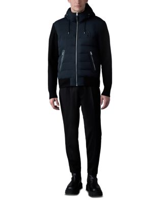 Andrew Mixed Media Light Down Jacket