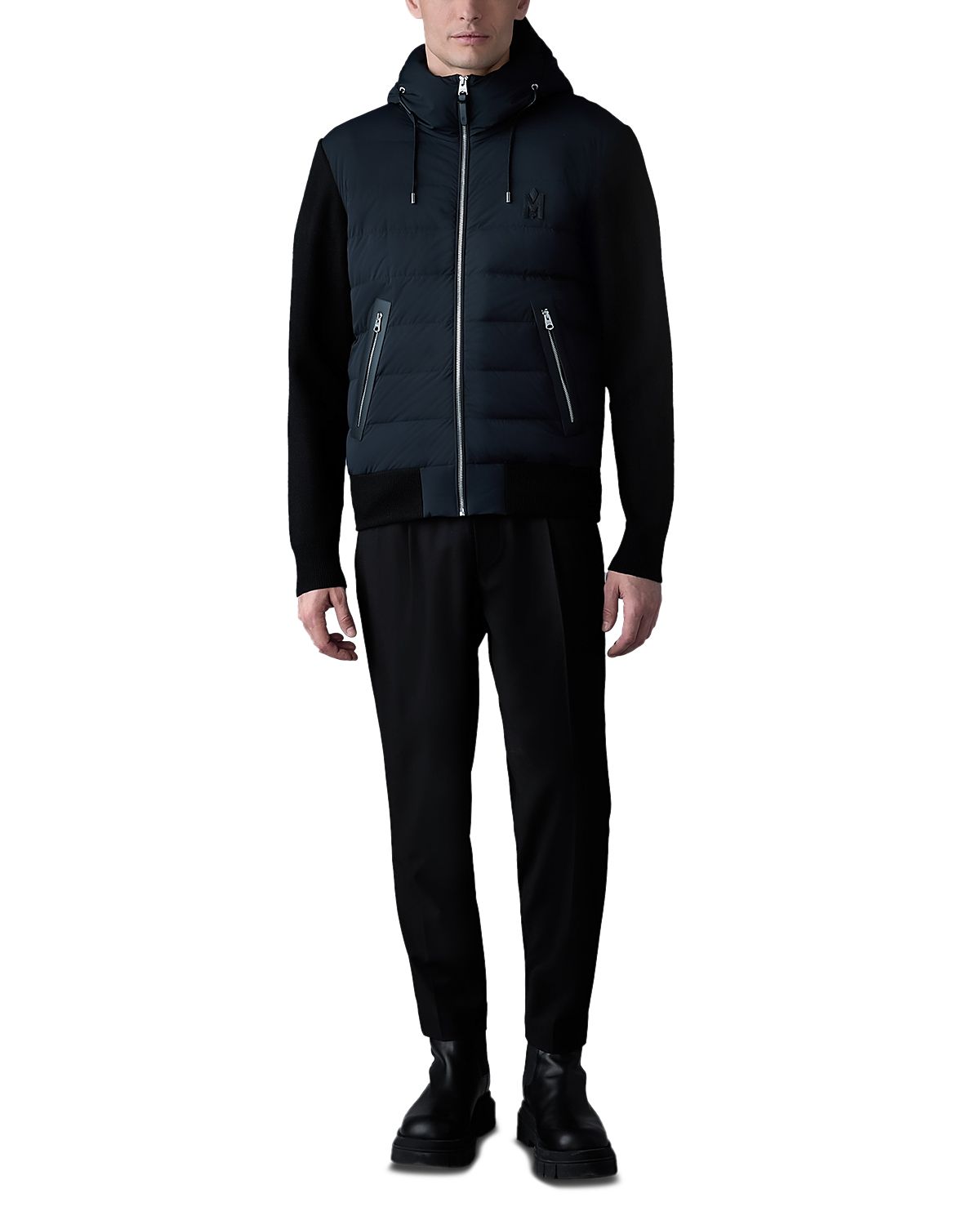 Mackage Andrew Mixed Media Light Down Jacket