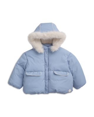 Unisex Quilted Jacket With Detachable Hood - Baby
