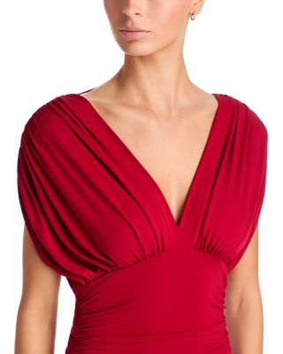 Norvelle Draped Jersey Gown - thumbnail 3