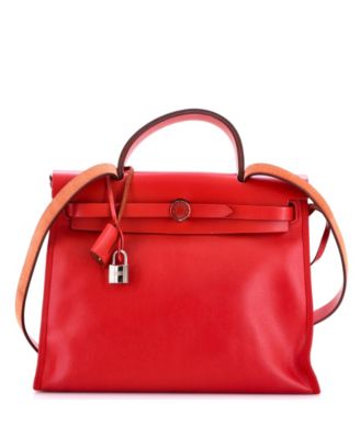 31 Herbag Zip Berline Vache Canvas and Leather