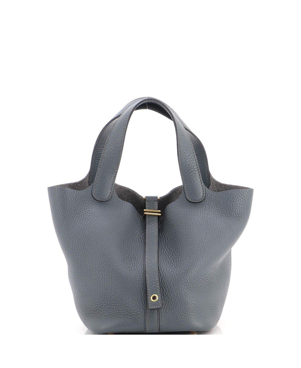 Pre-Owned HERMES Pm Picotin Lock Bag Clemence