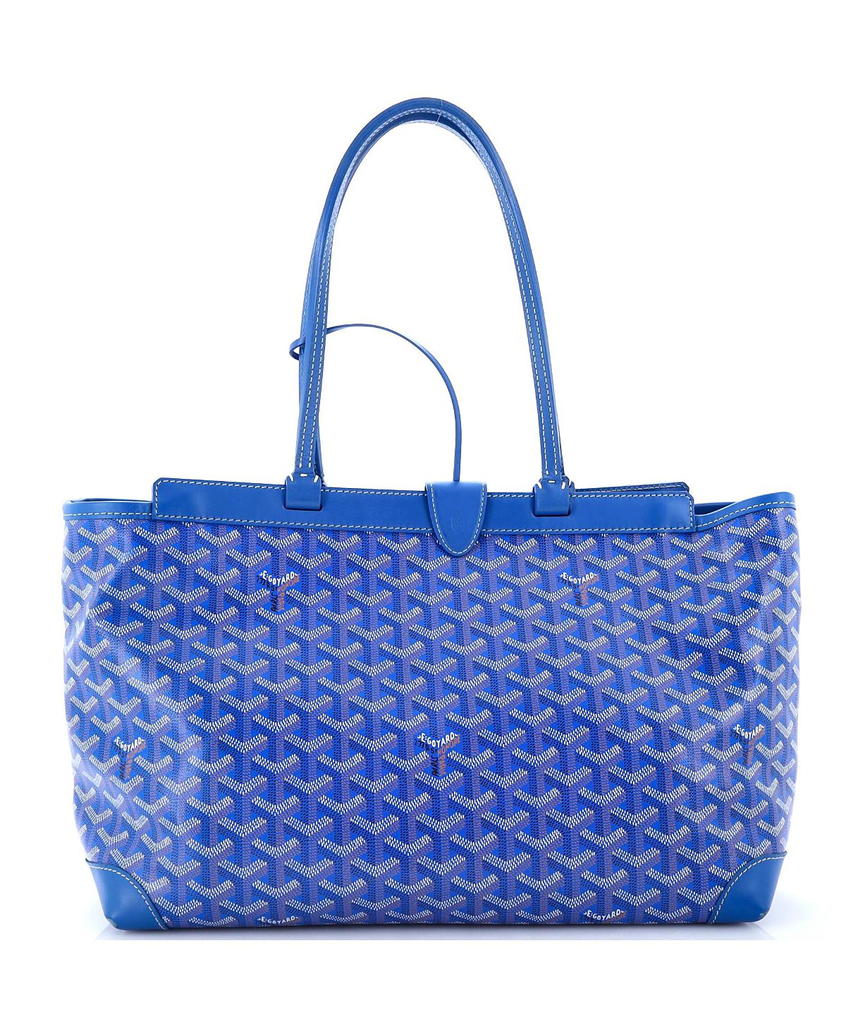 Pre-Owned Goyard Pm Bellechasse Bag Coated Canvas
