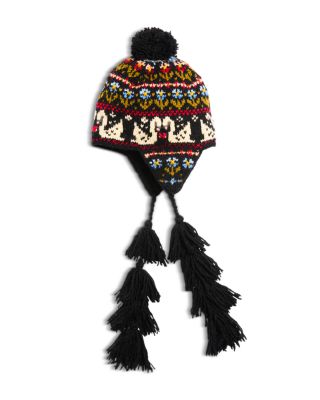 Women's Swan Pom-Pom Wool Hat
