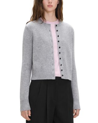 Cashmere Crewneck Cardigan