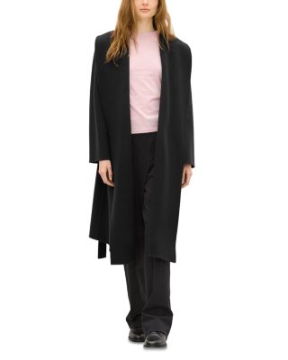 Lux Wool & Cashmere Shawl Collar Coat - thumbnail 3