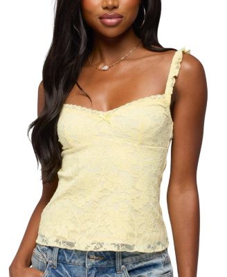 Frankie Lace Babydoll Tank Top