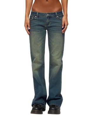  Moonie Low Rise Bootcut Jeans